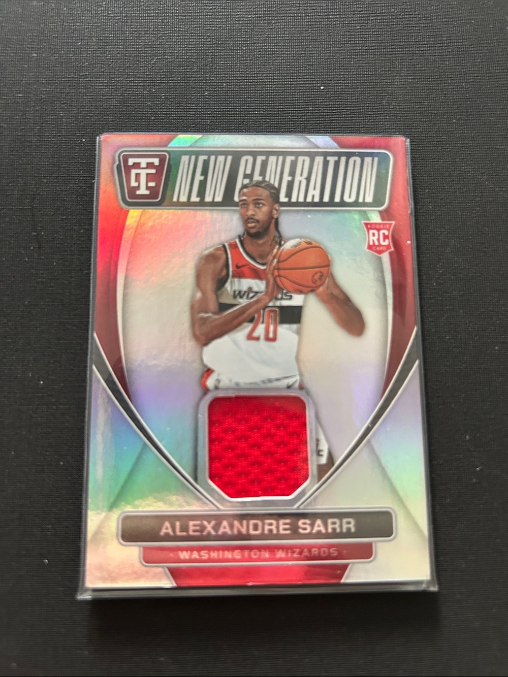 Alexandre Sarr RC Relic 2024-25 Panini Totally Certified New Generation #NGJ-ALX